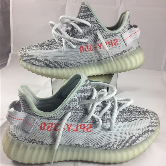 blue tint yeezy size 7